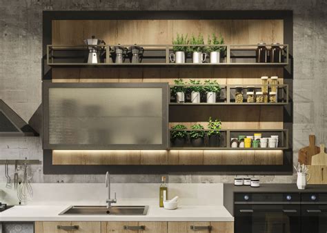 Industrial Loft Kitchen With Light Wood In Design Digsdigs