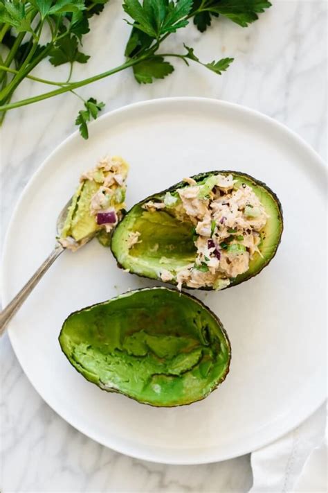 Tuna Stuffed Avocados Are A Delicious Low Carb Keto Whole30 And Paleo