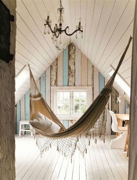 Some people swear by sleeping daily in a hammock. In-Home Hammock Designs Adds Peaceful Décor - Dig This Design