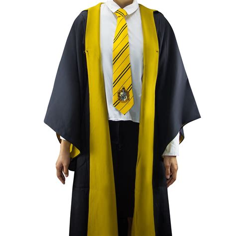 Free Shipping Harry Potter Hufflepuff Student Wizard Robe From