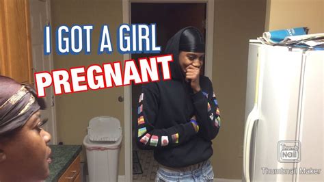 I Got A Girl Pregnant Prank On Mom🤰🏽😂 Youtube