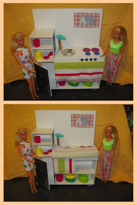 Barbie está dando los primeros pasos en la. Mamma Claudia e le avventure del Topastro: Cucina per Barbie