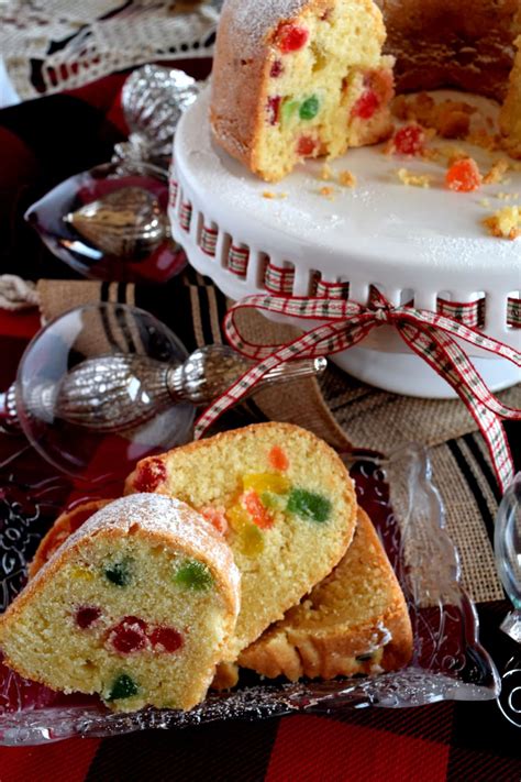 Cinnamon sour cream bundt cake · 2. Christmas Gumdrop Bundt Cake - Lord Byron's Kitchen