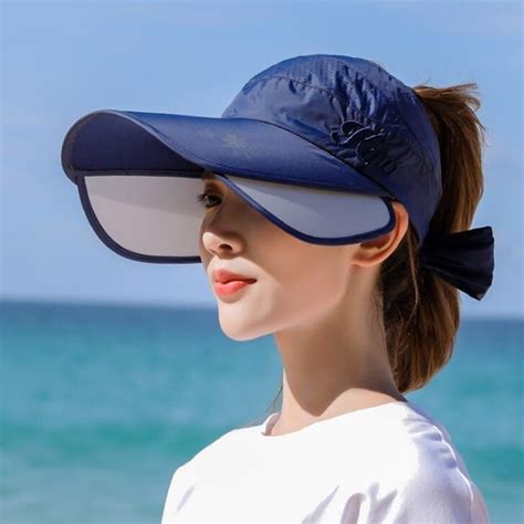 2019 Summer Retractable Female Empty Top Hat Riding Uv Outdoor Woman