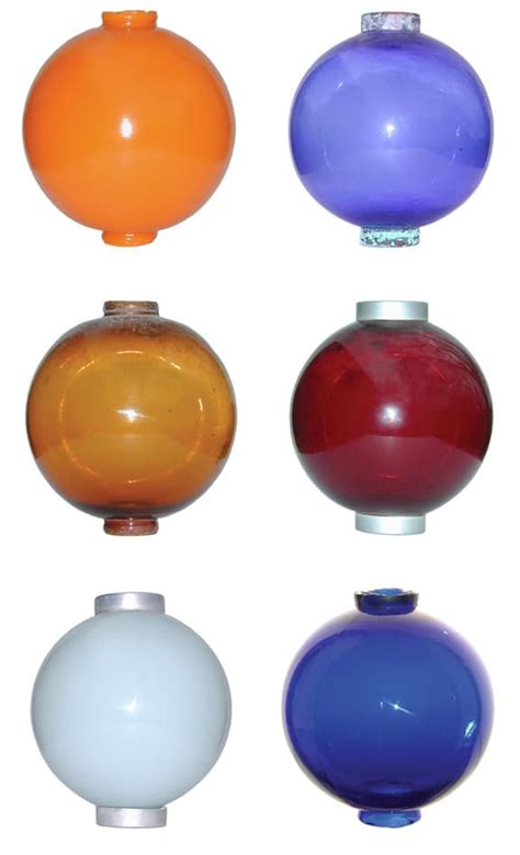 Lightning Rod Balls A Few From Our Collection Peachridge Glass