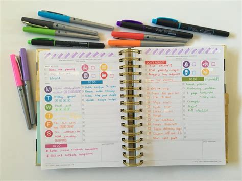 Converting The Day Designer Daily Into A Weekly Planner