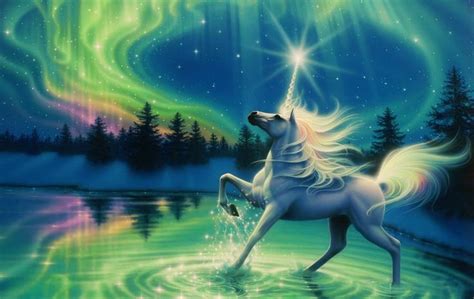 Mystical Unicorn Wallpaper Unicorn Fantasy