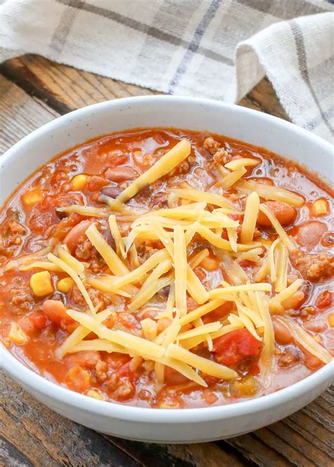 The Easiest And Tastiest Chili Recipe Ever Barefeet In The Kitchen
