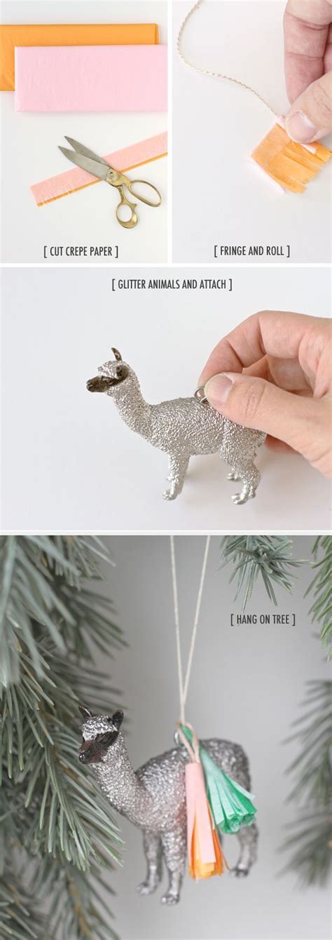 45 Diy Creative And Easy Christmas Tree Ornaments Cute Diy Projects