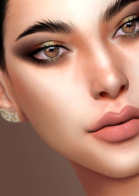 Gpme Gold Makeup Set Cc13 Sims 4 Cc Makeup Sims 4 Cc Skin The Sims