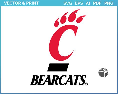 Cincinnati Bearcats Secondary Logo 2006 College Sports Vector Svg