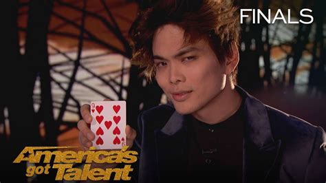 shin lim magician performs jaw dropping unbelievable card magic america s got talent 2018
