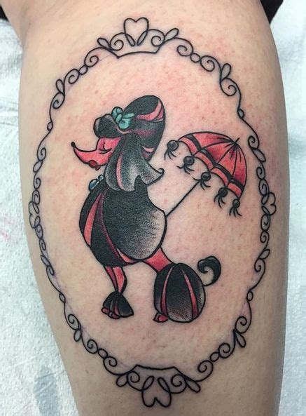 14 Elegant Poodle Tattoo Ideas Youll Want To Steal Petpress Poodle