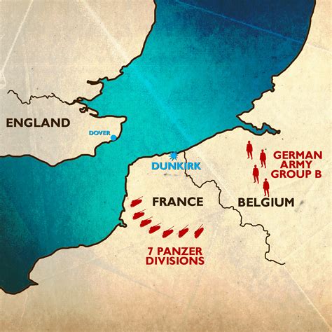Battle Of Dunkirk Map