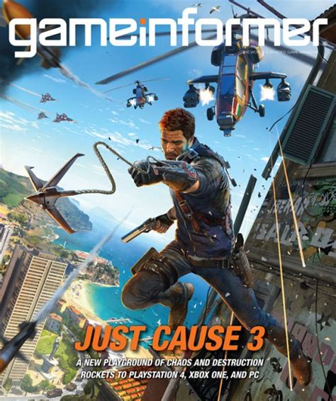 December Cover Revealed Just Cause 3 Game Informer