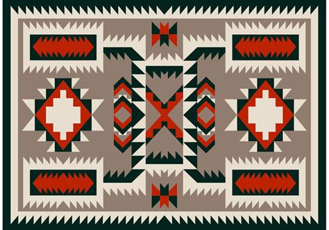 Navajo Pattern Carpet Vector Design Download Free Vector Art Stock