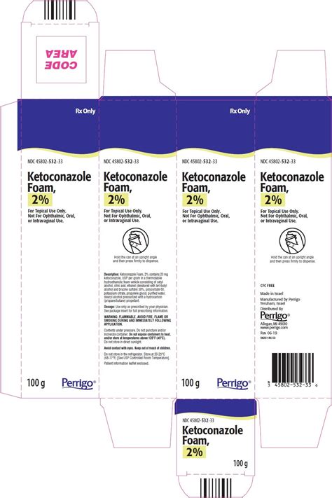 Ketoconazole Foam Fda Prescribing Information Side Effects And Uses