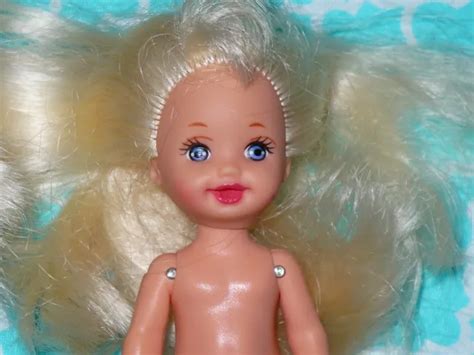MATTEL BARBIE KELLY DOLL VINTAGE Blonde Hair Nude Naked For OOAK Or CUSTOM PicClick