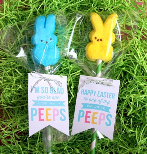 Bake up something fun and delicious with these cute easter treats. live.life.create.art: Easter Classroom Treat...Treats for my Peeps!