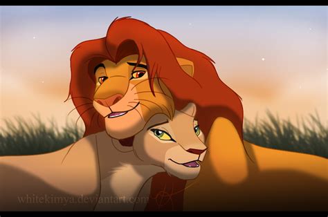 Lion King Simba And Nala Love