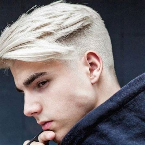 30 Amazing Platinum Blonde Hairstyles For Men Best Mens Blonde