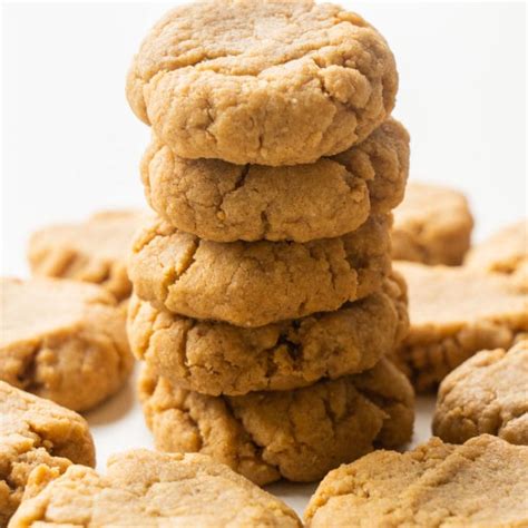 No Flour Peanut Butter Cookies With 4 Ingredients Brooklyn Farm Girl