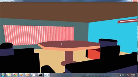 Living Room By Shubhra Kanti Karmaker Using Opengl Youtube