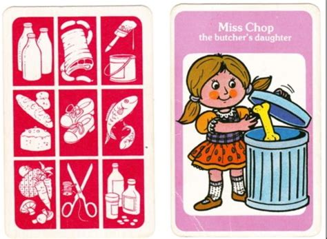 The design of the cards has reverted to the slightly grotesque style originated by jaques, with large heads and the addition of. Happy Families card game | My childhood | Pinterest ...