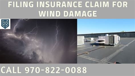 Wind Damage Insurance Claim Roof Help Berthoud Co Youtube