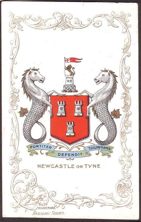 Coat Of Arms Crest Of Newcastle Upon Tyne