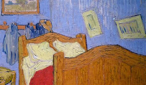 Van Gogh The Bedroom Detail With Paintings Vincent Van G Flickr
