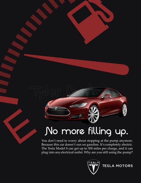 Tesla Fans Ad No More Filling Up For More Check Out Evannex