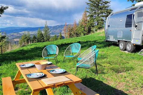 Enjoy The Okanagan In Style With This Hilltop Airstream Airbnb
