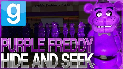 As you see, a good sense of intuition will come in handy here. Garry's Mod | ULTIMATE PURPLE FREDDY HIDE AND SEEK | Gmod ...
