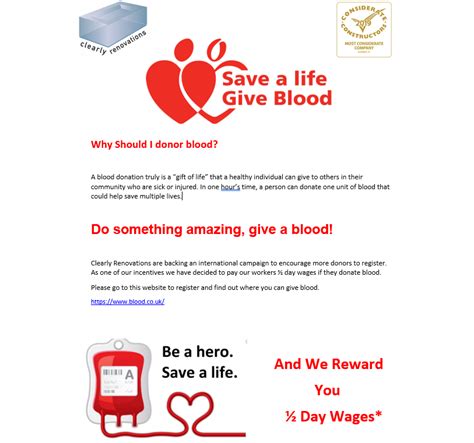 Rewarding Employees For Donating Blood Best Practice Hub