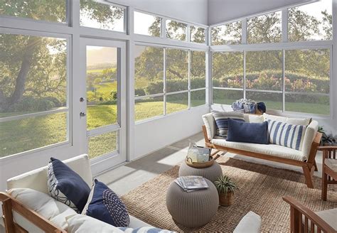 Browse through various patio furniture and find pieces that suit your needs at a great value. Porch Enclosures, Three Season Room & Sunroom Additions | Enclosed patio, Three season room ...