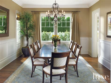 Neutral Formal Dining Room Luxe Interiors Design