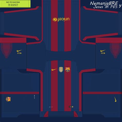 The shirt, which will feature all the benefits of the new nike vapor template, features a blue base with garnet. (PES 2016 PS4) FC BARCELONA 2017 KIT