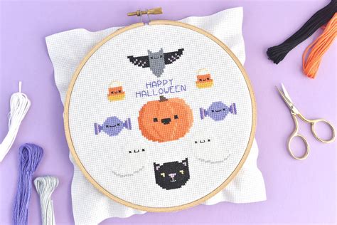 Sculpting And Forming Kits And How To Halloween Counted Cross Stitch
