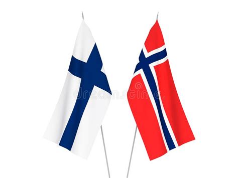 Karte Von Norwegen Und Von Finnland Stock Abbildung Illustration Von