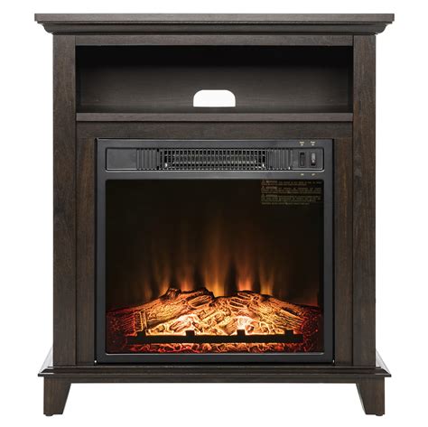 Akdy Fp0093 27 Free Standing Electric Fireplace Heater With Wooden