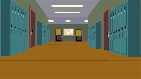 South Park Elementary School Hallway By K9x Toons On Deviantart