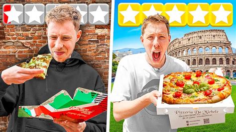 Best Vs Worst Rated Pizza In The World Youtube