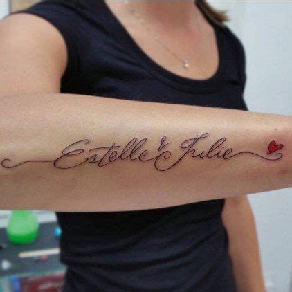 Tattoo Ideas For Parents of Twins | Tattoos for kids, Name tattoos for