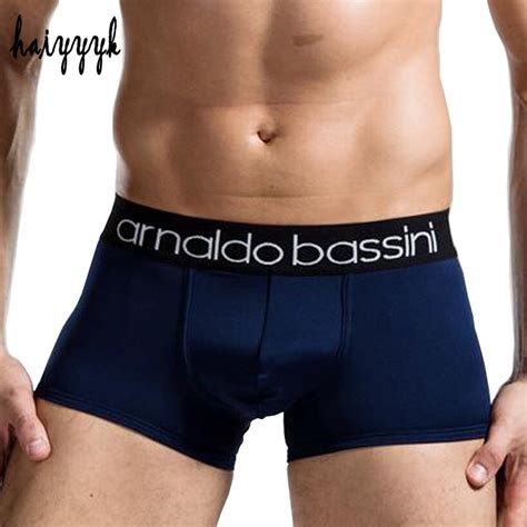 Hot Male Underwear New 2016 Fashion Brand Explosion Mens Boxers Shorts Solid Color Gays Sexy