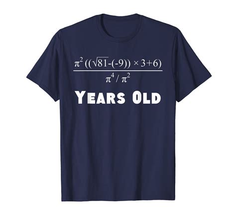 60 Years Old Algebra Equation Funny 60th Birthday Math Shirt New