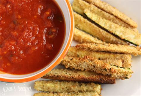Dip zucchini sticks into the egg whites then into the bread crumbs, a few at a time and coat well. Baked Zucchini Sticks | Skinnytaste