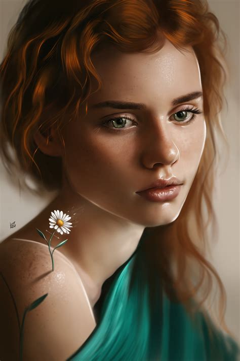 50 Breathtaking Digital Painting Portraits For Your Inspiration Etcconseil