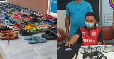 Thailand Man Steals 126 Flip Flops To Have Sex With Them To Satisfy