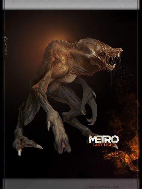 Metro Nosalis Mutant Metro 2033 Concept Art Concept Art World